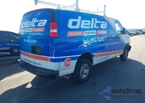 2020 Chevrolet Express Cargo Rwd 2500 Regular Wheelbase Wt from USA, damaged, VIN 1GCWGAFP2L1269552